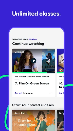 Download Skillshare Terbaru – Belajar Kreatif & Kelas Online - Screenshot 2