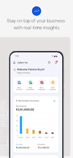 Download Zoho Invoice Terbaru – Aplikasi Faktur Gratis - Screenshot 4