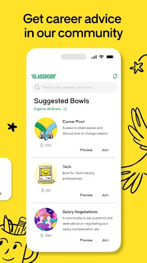 Download Glassdoor Terbaru – Cari Lowongan Kerja & Karir Terbaik - Screenshot 4