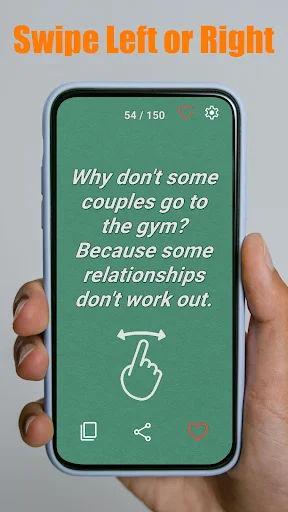 Download Funny Jokes: Swipe & Laugh Terbaru – Hiburan Gratis - Screenshot 2