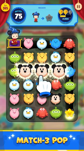 Download Disney Pop Town! Terbaru – Game Puzzle Disney Seru - Screenshot 2