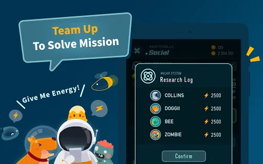 Download Walkr: Petualangan Luar Angkasa & Pelacak Langkah - Screenshot 12