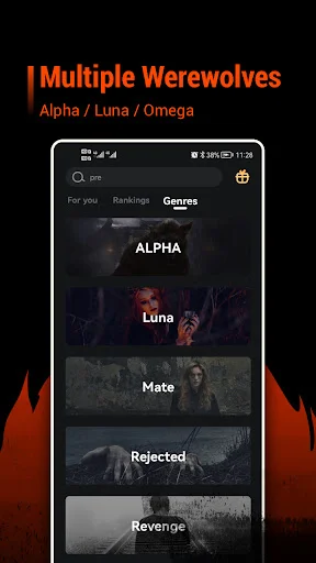 Download AlphaFiction Terbaru – Baca Novel Werewolf & Romance - Screenshot 4