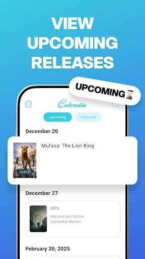 Download Calendia – Lacak Rilis Film, TV & Buku Terbaru - Screenshot 6