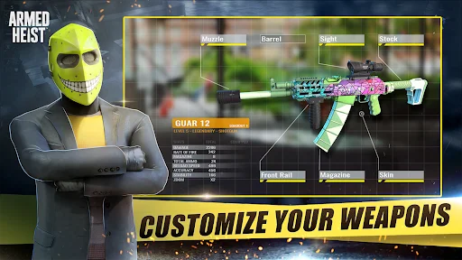 Download Armed Heist APK Terbaru – Game Aksi Menembak Seru - Screenshot 3