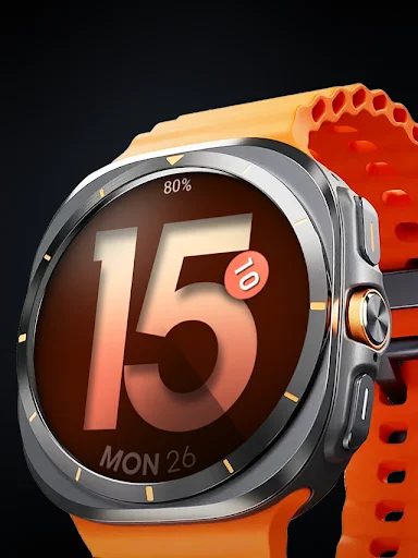Download UsA Spatial Dot – Tampilan Jam Unik untuk Wear OS - Screenshot 15