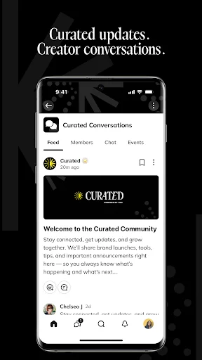 Download CURATED CONNECT Terbaru – Belajar & Networking Gratis - Screenshot 1