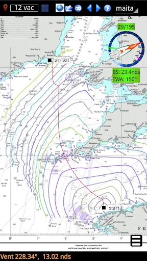 Download qtVlm Navigation and Routing Terbaru – Aplikasi Navigasi - Screenshot 5