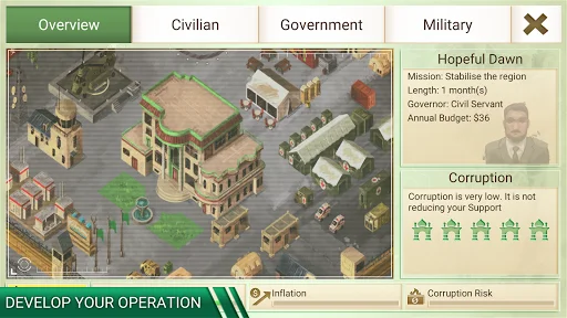 Download Rebel Inc. Terbaru – Simulasi Strategi Paling Menantang - Screenshot 5