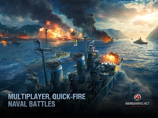 Download World of Warships Blitz Terbaru – Game Perang Laut Gratis - Screenshot 16