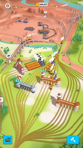 Download Rail Master Tycoon: Idle Train – Bangun Kereta Api Anda - Screenshot 13