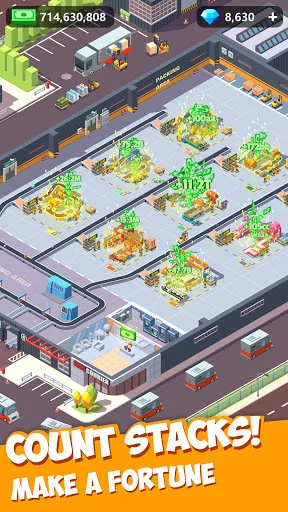 Download Idle Courier Terbaru – Bangun Kerajaan Kurir Anda Gratis - Screenshot 6