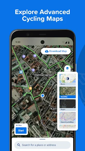 Download Bikemap: Navigasi Sepeda & GPS Terbaik – Unduh Sekarang - Screenshot 5