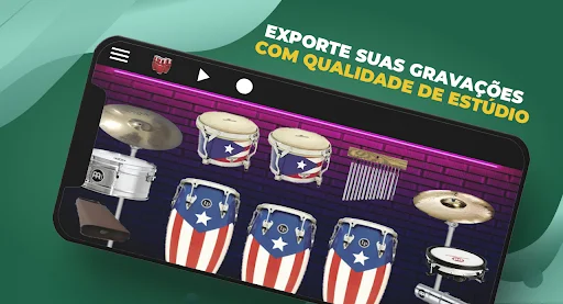 Download Percussion Instruments: Drums Terbaru – Mainkan Musik - Screenshot 3