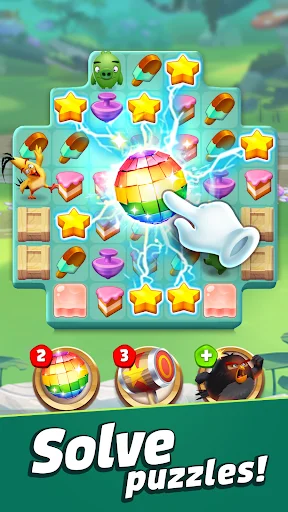 Download Angry Birds Hatchlings Terbaru – Game Puzzle Seru - Screenshot 1