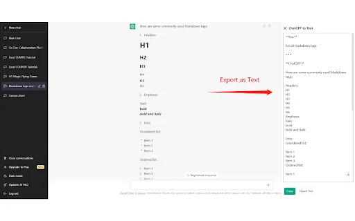 ExportGPT: Ekspor Percakapan ChatGPT ke PDF & Markdown - Screenshot 2