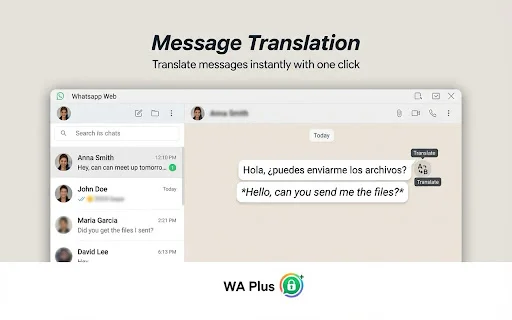 WA Web Plus: Privasi WhatsApp Web & Lihat Pesan Dihapus - Screenshot 4