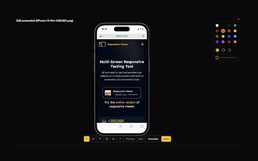 Download Responsive Viewer Terbaru – Tester Desain Responsif Gratis - Screenshot 5