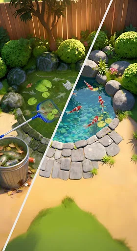 Download Lawn Care ASMR Cleaning Terbaru – Game Simulasi Santai - Screenshot 10